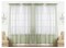 J&V TEXTILES 4-Pack Value: Solid Sheer Window Curtain Panels